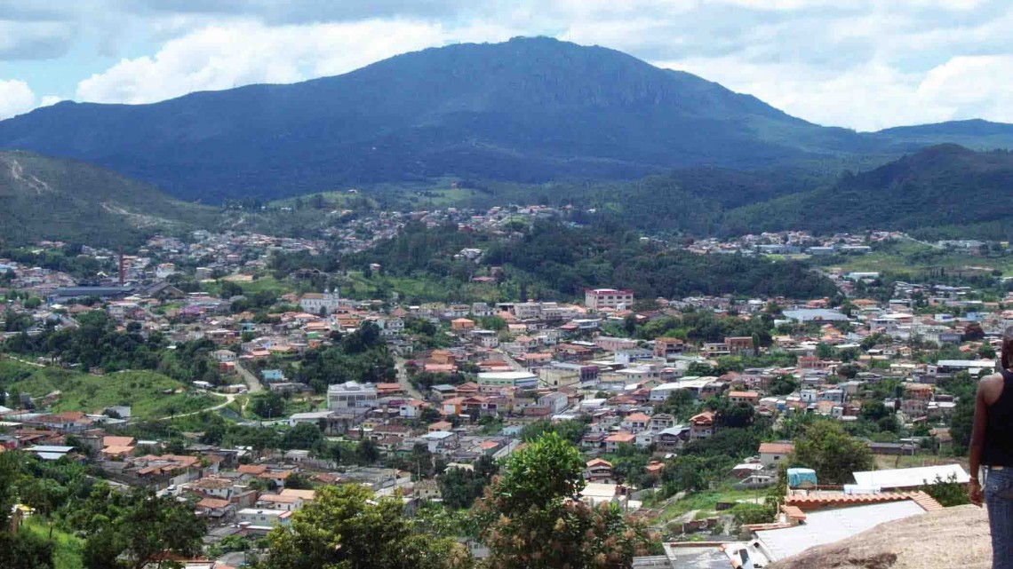 Vista da cidade de Caeté, na RMBH Fotos : Equipe de Comunicaçao /PMC